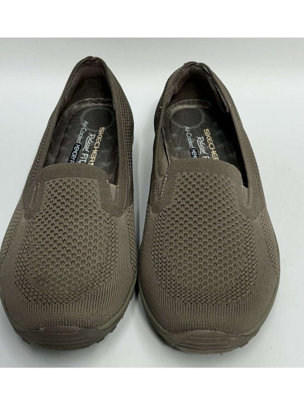 Skechers Reggae Fest Enjoy Knit Slip On Shoes  Women’s Size 8.5 Tan Brown 49679 - Picture 4 of 10